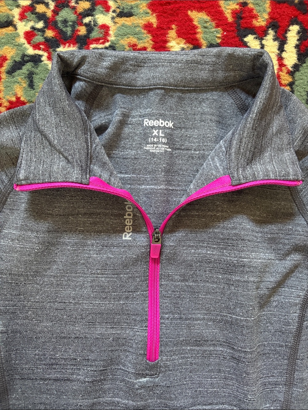 NWOT Reebok Speedwick Quarter Zip - Picture 3 of 5